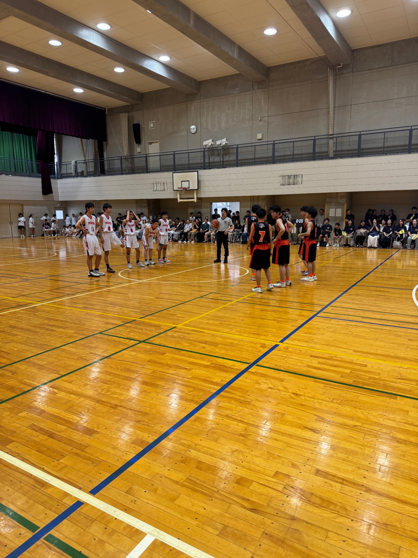 東京都大会結果報告・東京都ベスト６４位
【穎明館中学校 中学男子バスケットボール部】