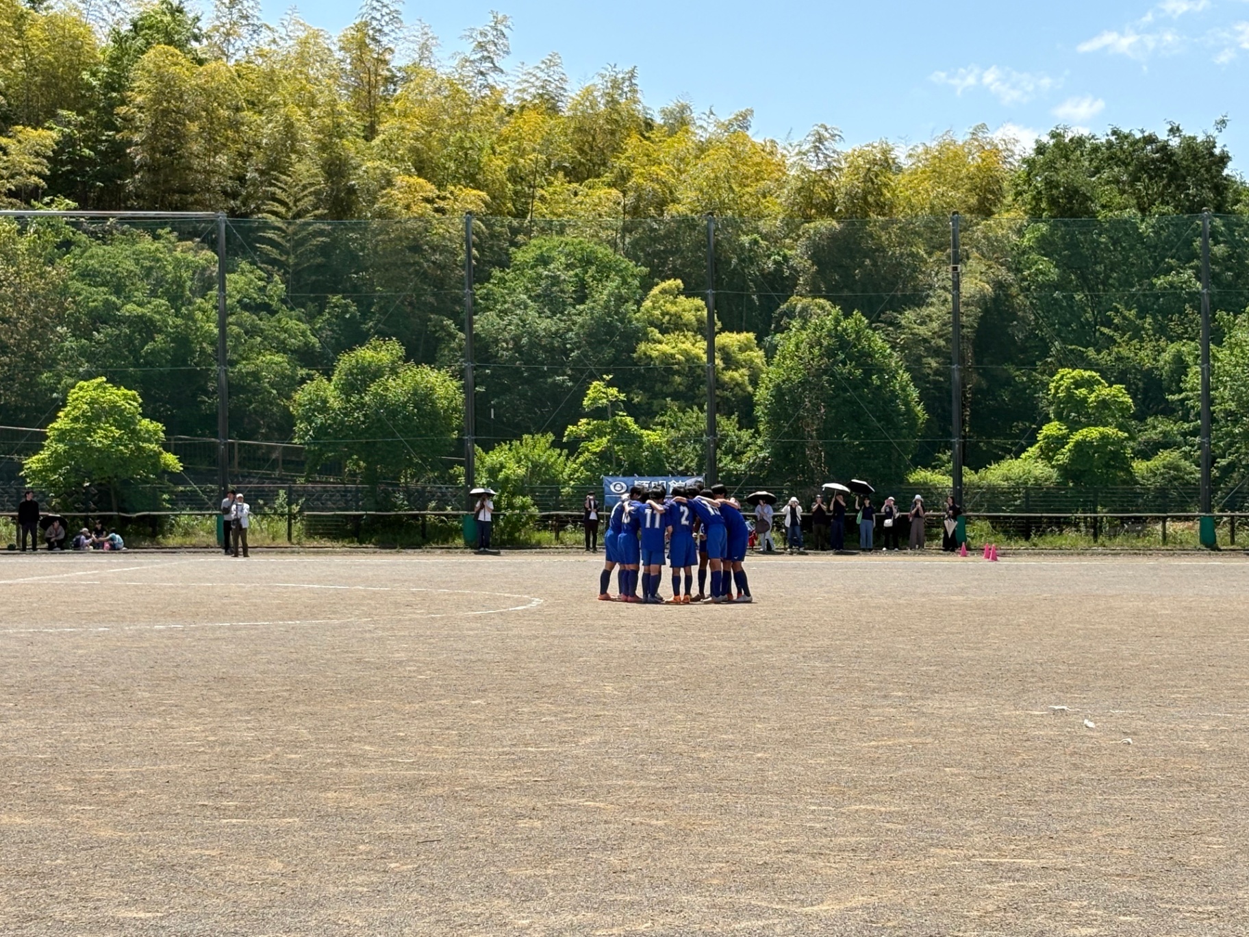 第65回　東京都中学校総合体育大会　兼　第79回東京都中学校サッカー選手権大会　7支部1次予選　第1節
【穎明館中学校 サッカー部】
