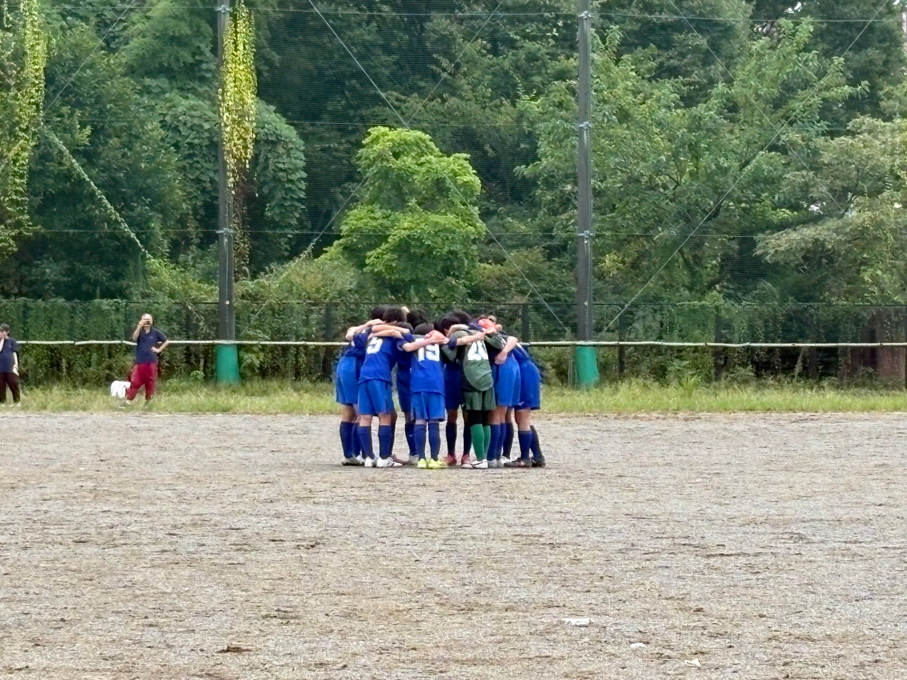 第71回東京都中学サッカー新人大会　第7支部予選第1節
【穎明館中学校 サッカー部】