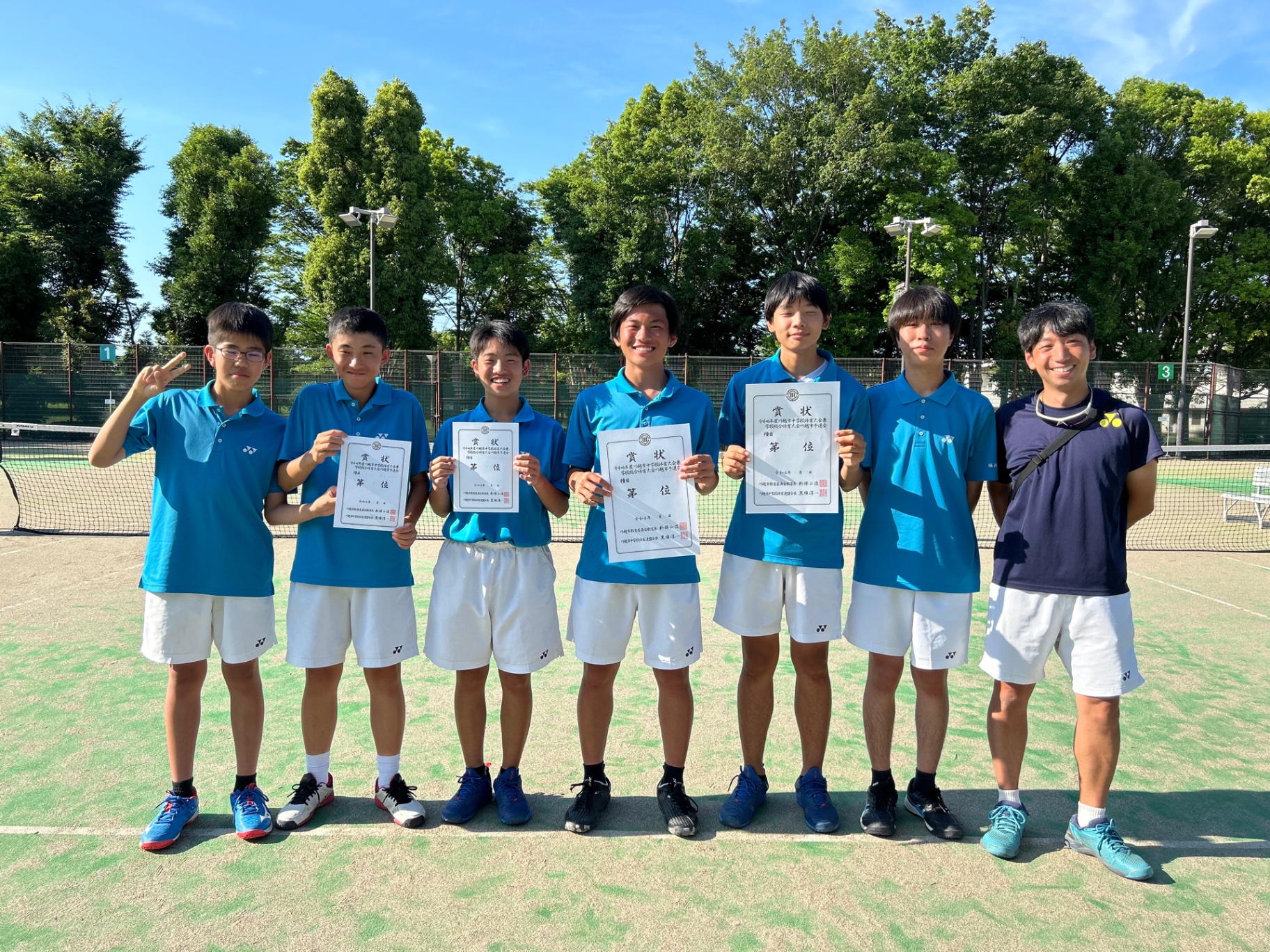 ニュース詳細 - テニス部 - 城西川越中学校