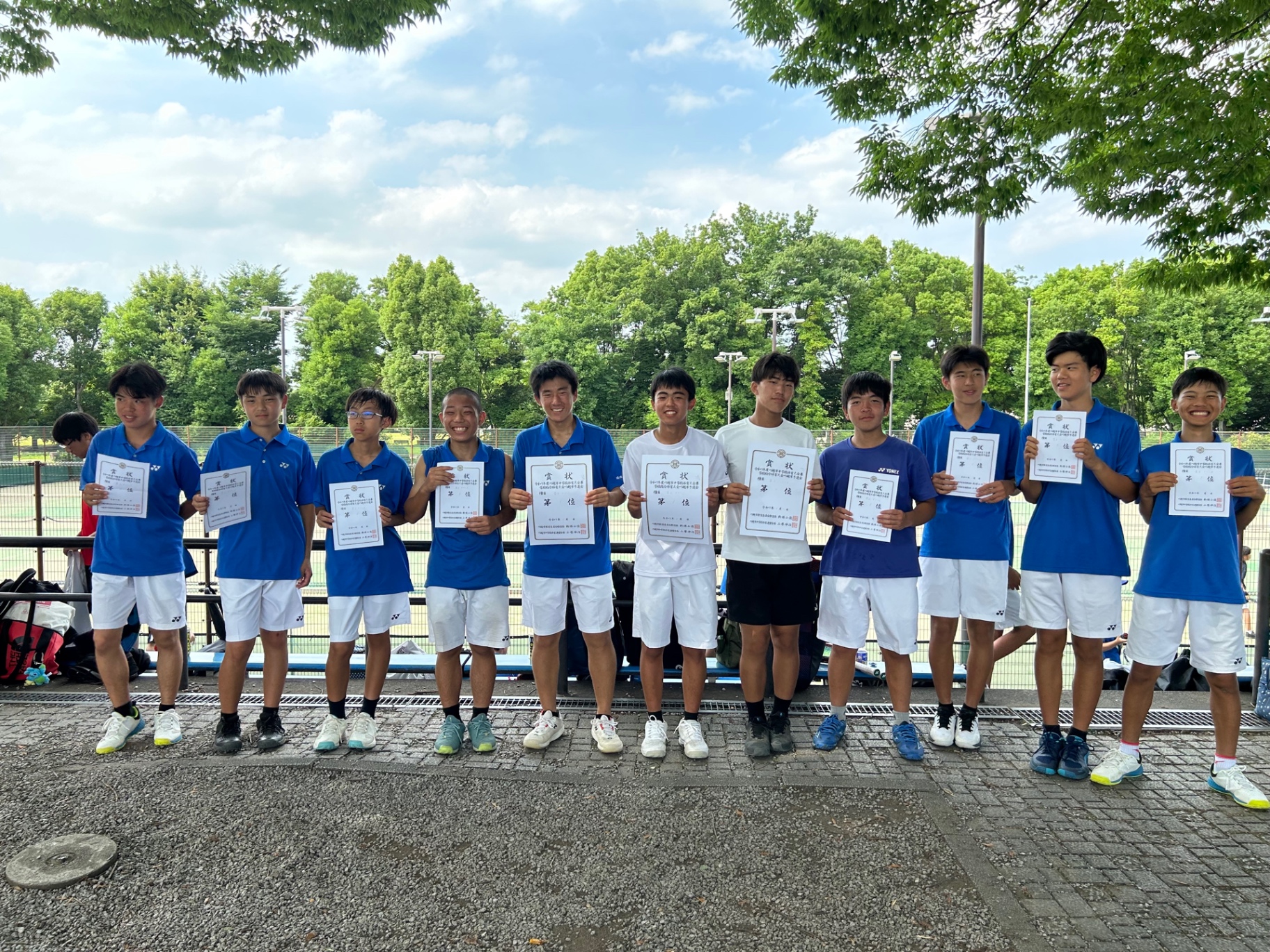ニュース詳細 - テニス部 - 城西川越中学校