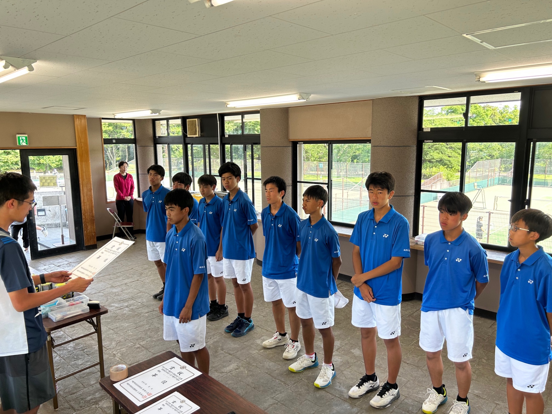 ニュース詳細 - テニス部 - 城西川越中学校