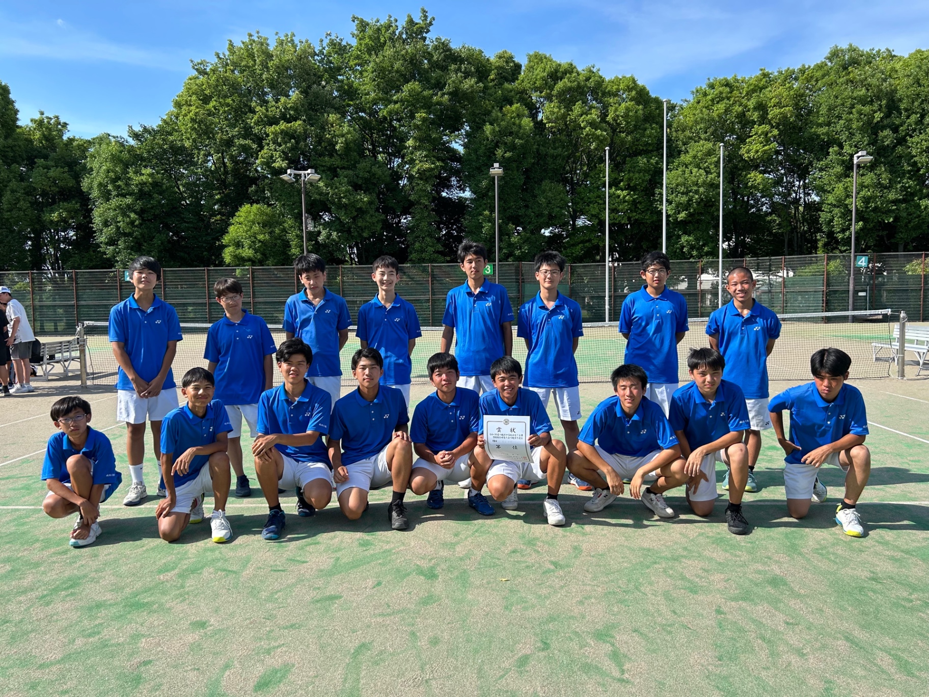 ニュース詳細 - テニス部 - 城西川越中学校