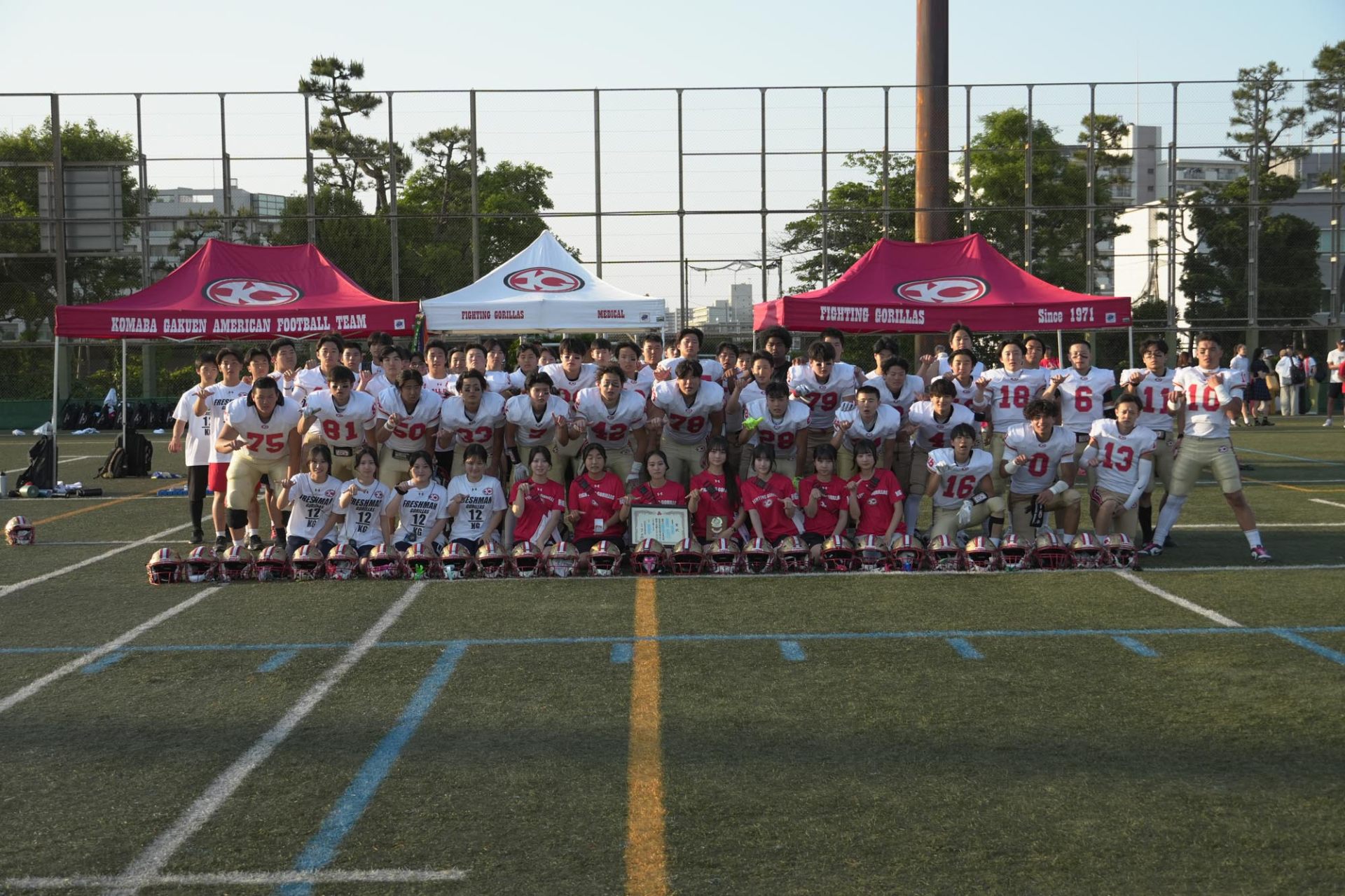 令和８年度東京都アメリカンフットボール春季大会準優勝
【駒場学園高等学校  アメリカンフットボール部】