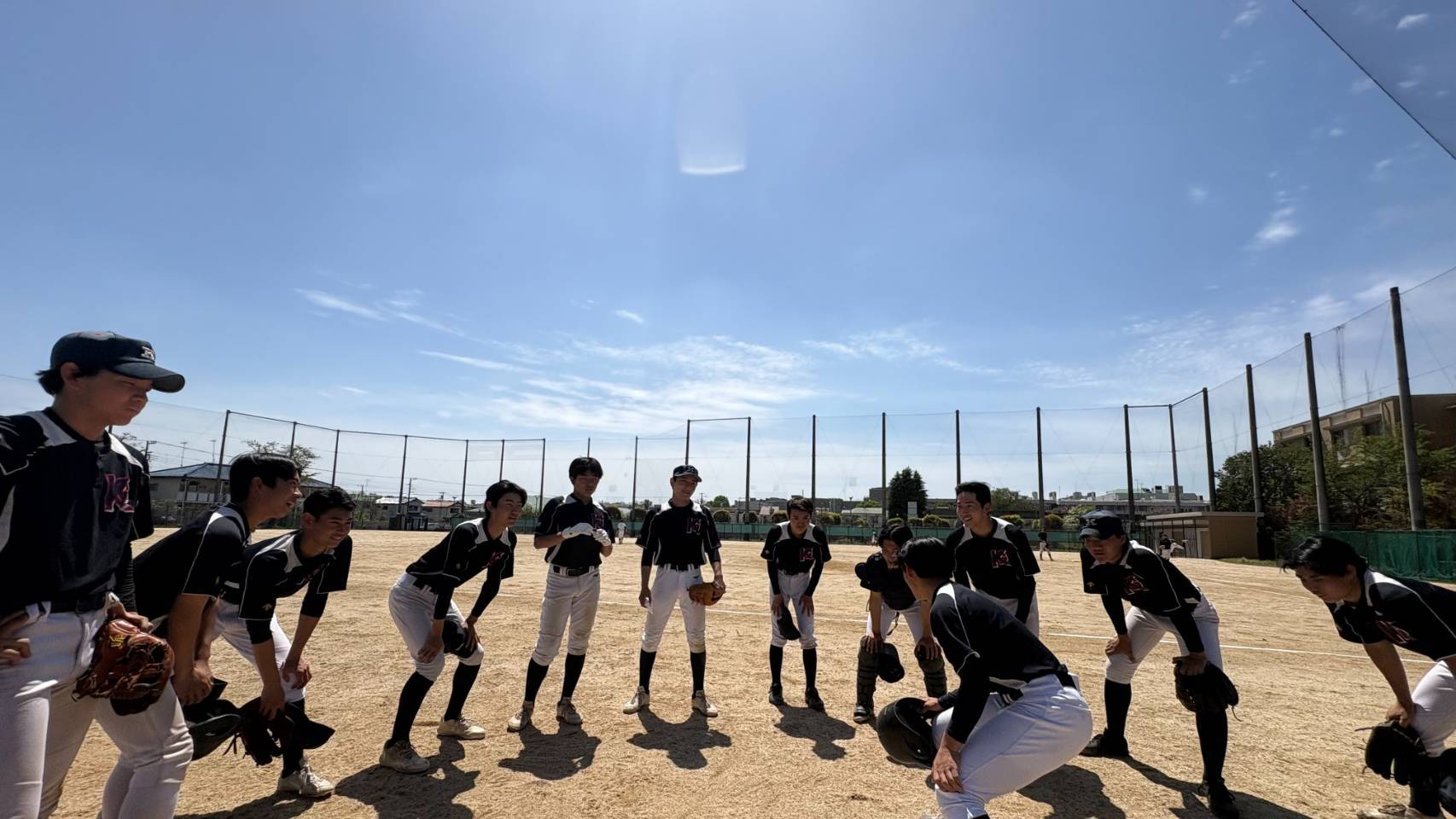 4/19【練習試合】ＶＳ創価高校
【駒場学園高等学校  軟式野球部】