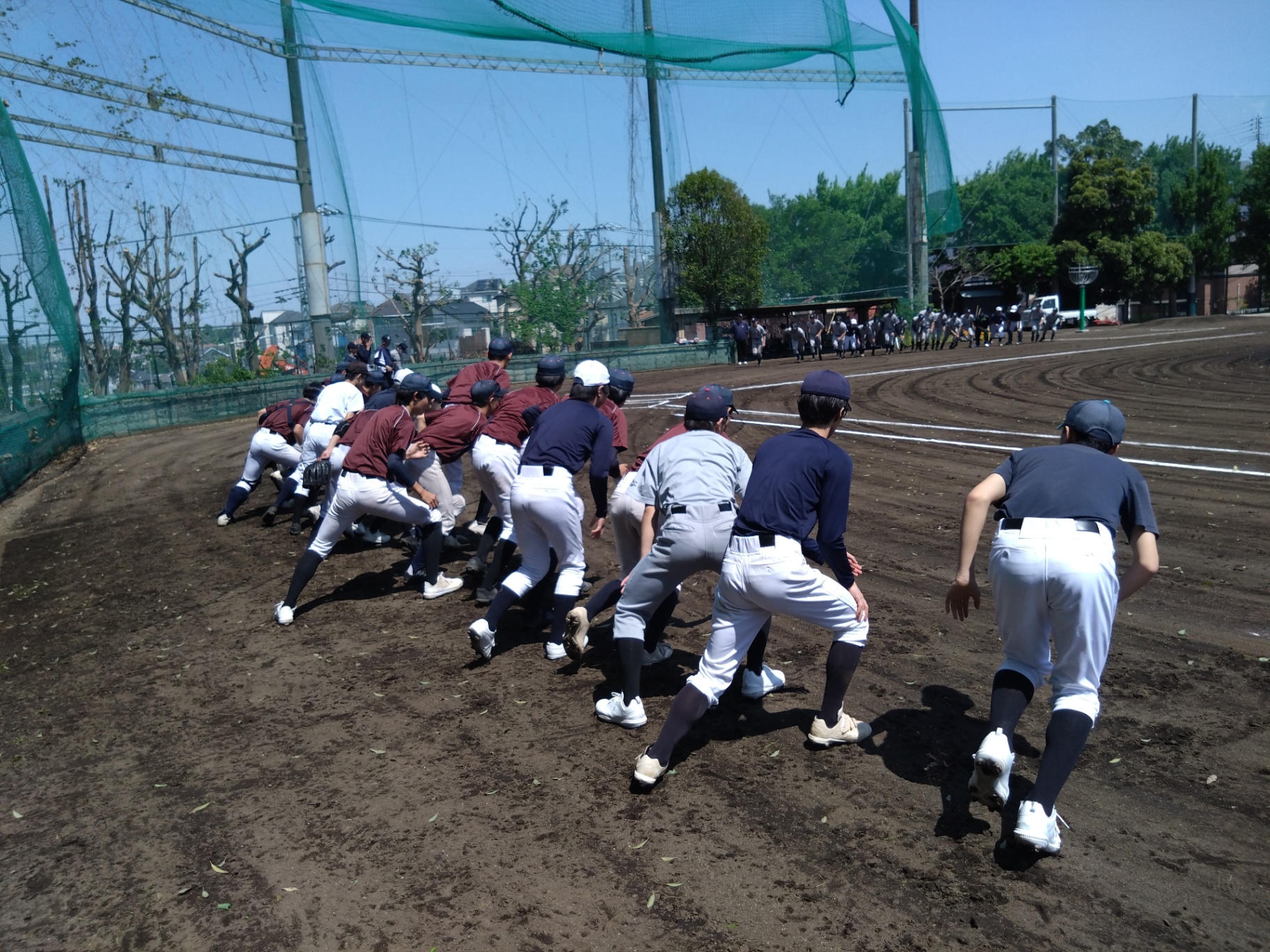 5/2【練習試合】VS 科学技術学園高校
【駒場学園高等学校  軟式野球部】