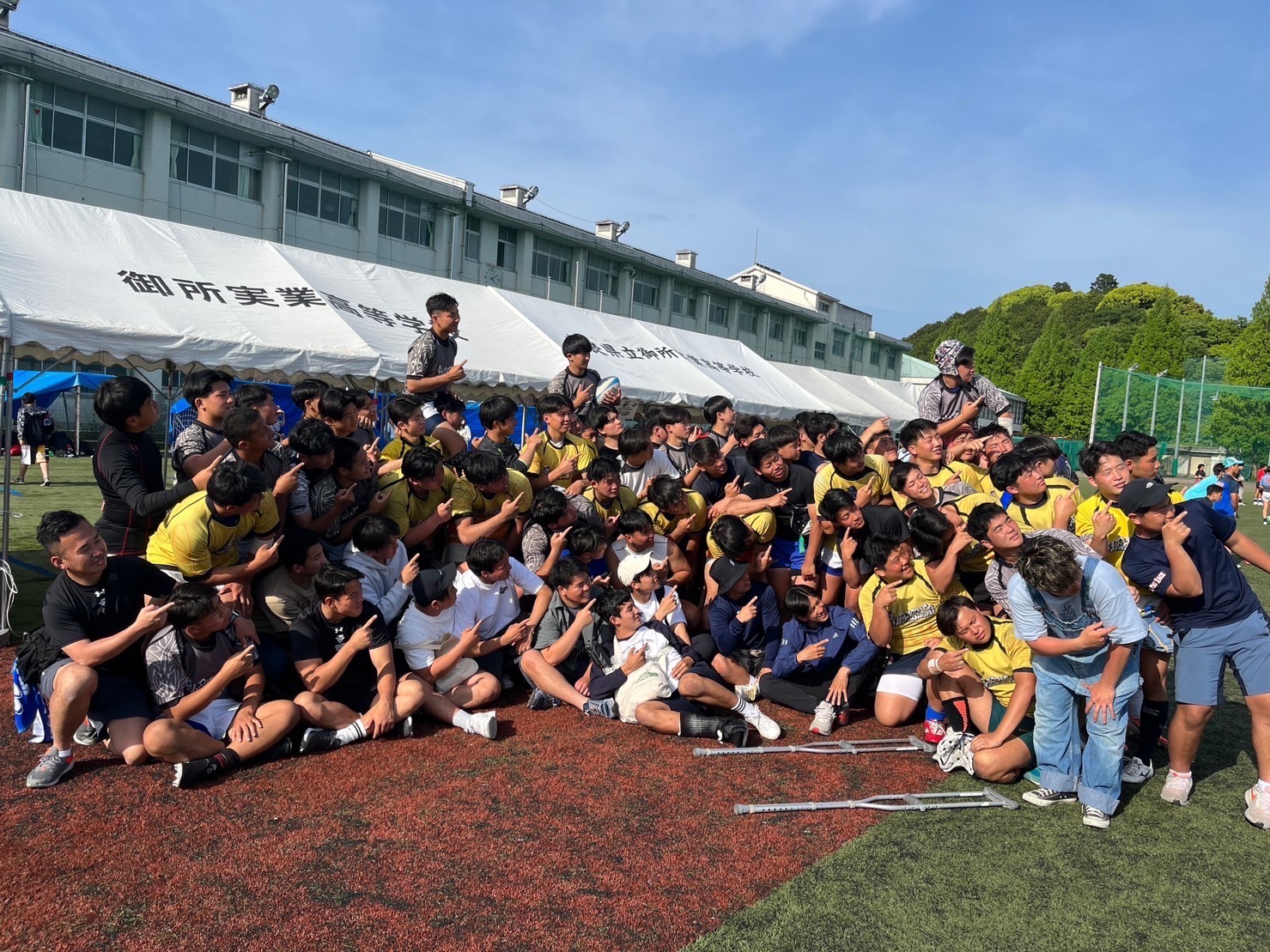 御所実業高校ラグビー部　試合用短パン サニックスワールドユース交流大会2024に出場中です。 御所実業