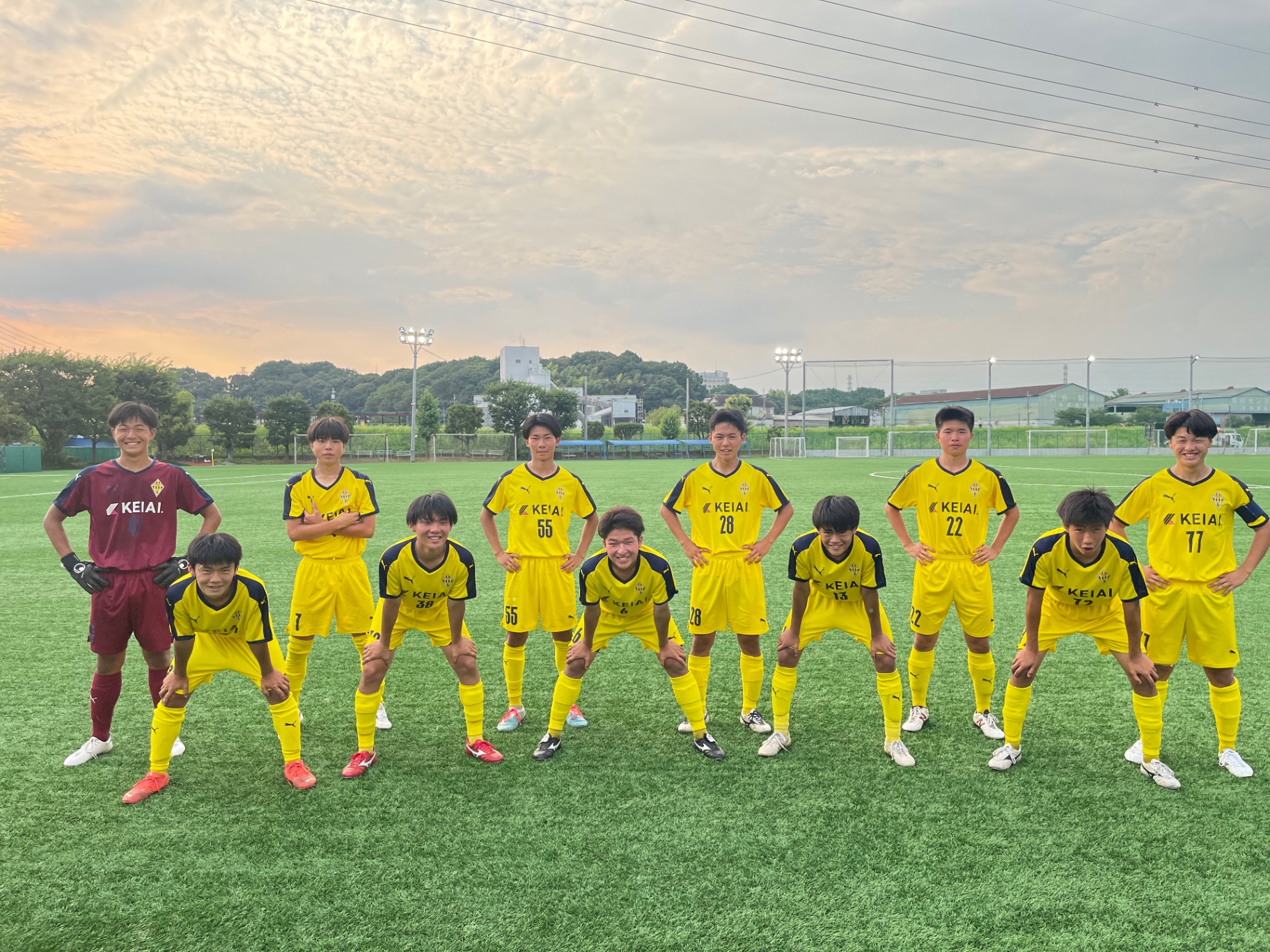西武台高校　サッカー部ジャージ上下 西武台高校サッカー部 ウォーマー