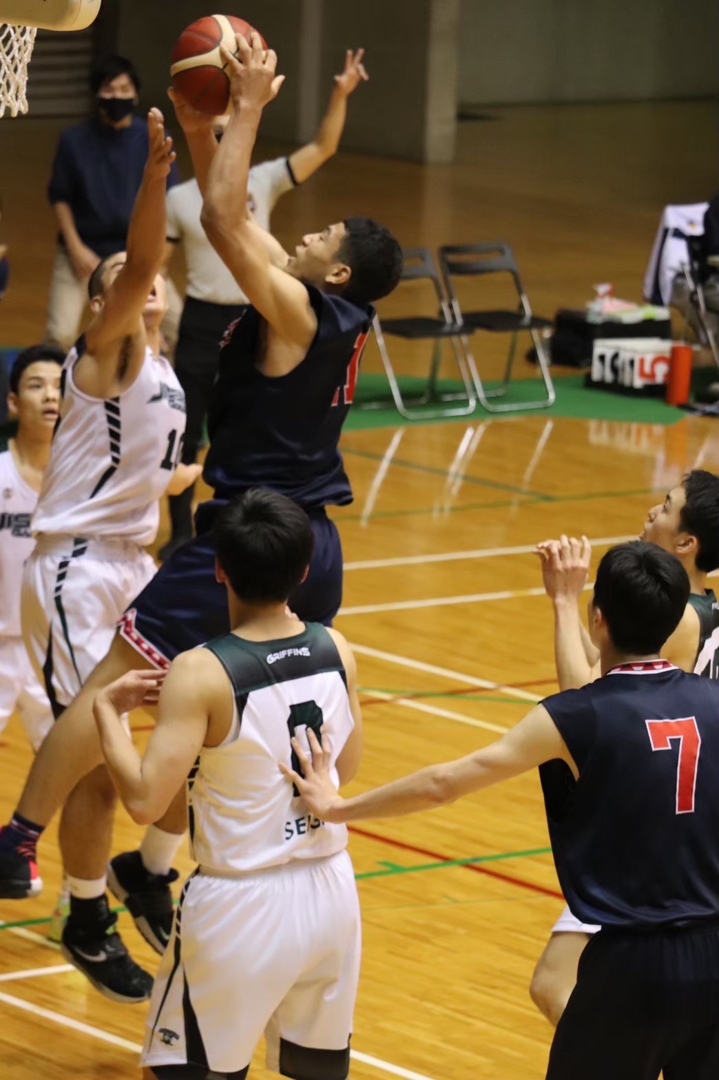Team Five 東海大学付属甲府高等学校 男子バスケットボール部スウェット Team Five 東海大学付属甲府高等学校 男子バスケットボール部
