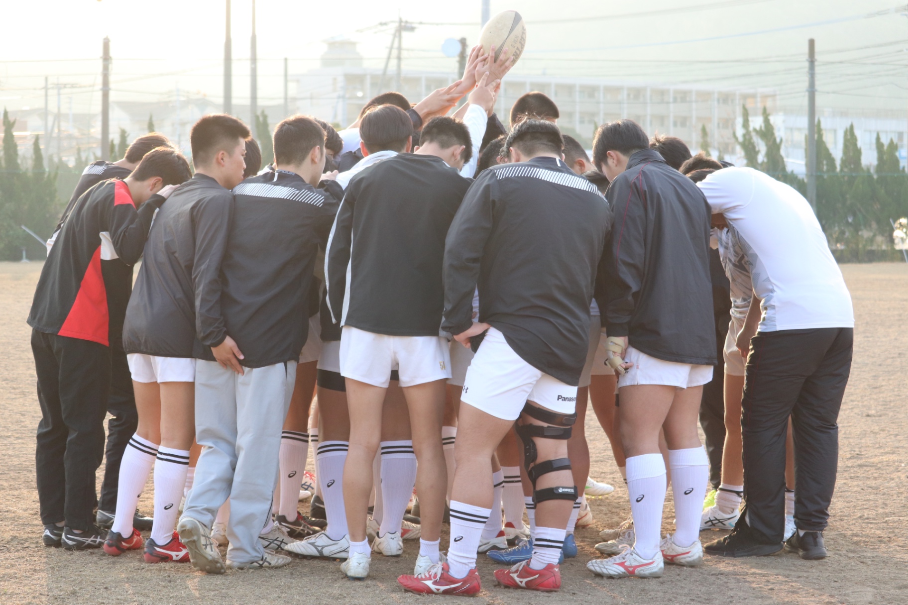 【レア✨】佐賀工業ラグビー 練習試合用ジャージ ミズノ L 即日発送 送料無料 佐賀工業高校ラグビー部 ジャージ O 佐賀工業ラグビー 練習試合用